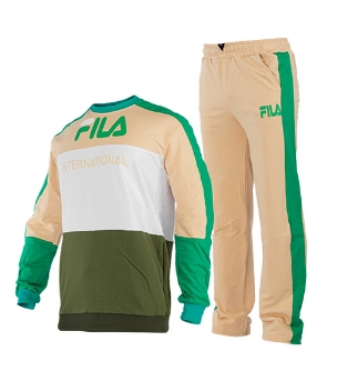 ست بلوز وشلوار مردانه Fila یقه گرد مدل 41130